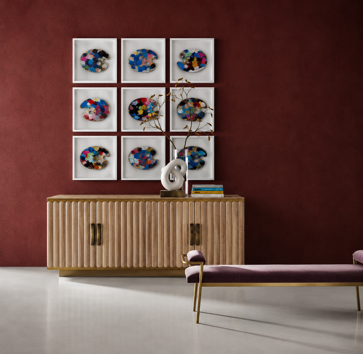 Callas 4-Door Cabinet - Image 6