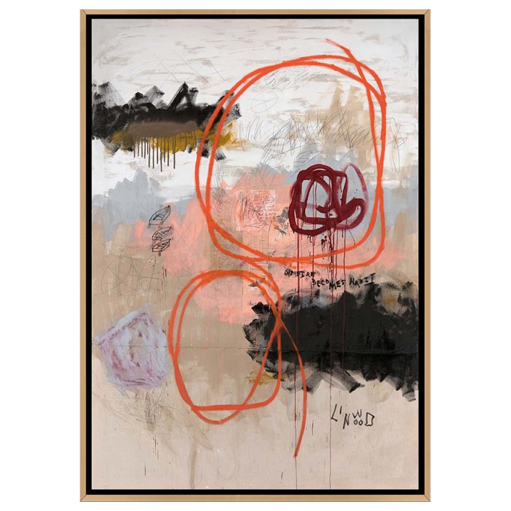 Desire Becomes Habit, Original Art