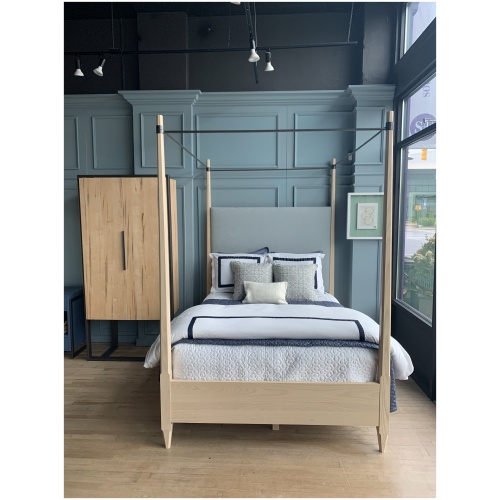 Helena Queen Canopy Bed (sample)