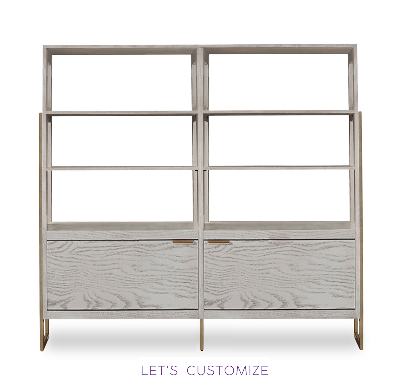 Jasper Bookcase 3-Door - Image 3