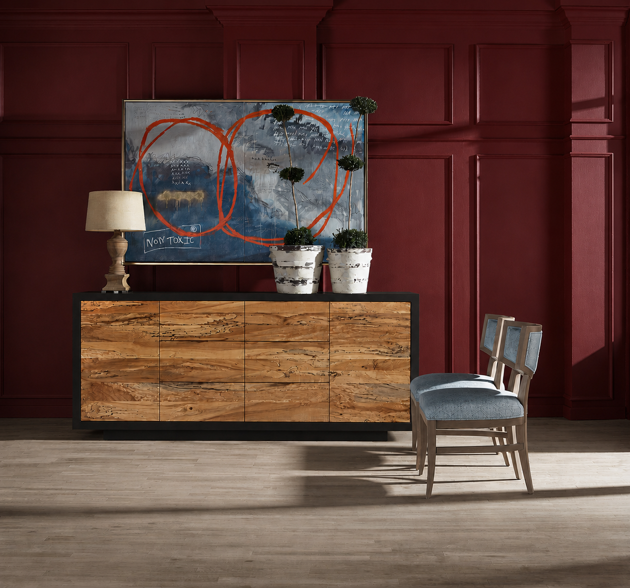 Starr 6-Drawer / 2-Door Cabinet - Image 3