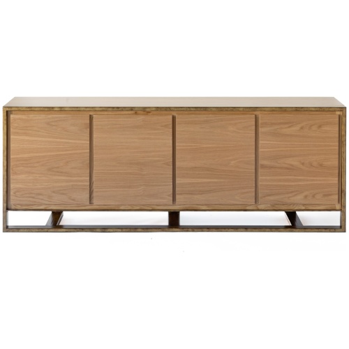 BERGERAC white Oak modern minimalist cabinet