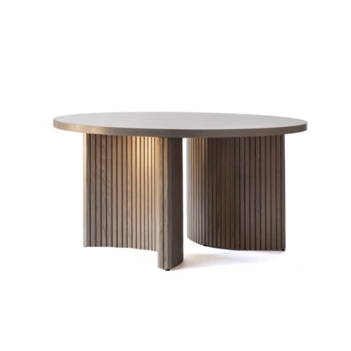 Bespoke reeded Dining table