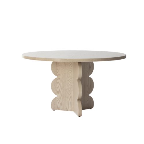 modern woodgrain Dining table