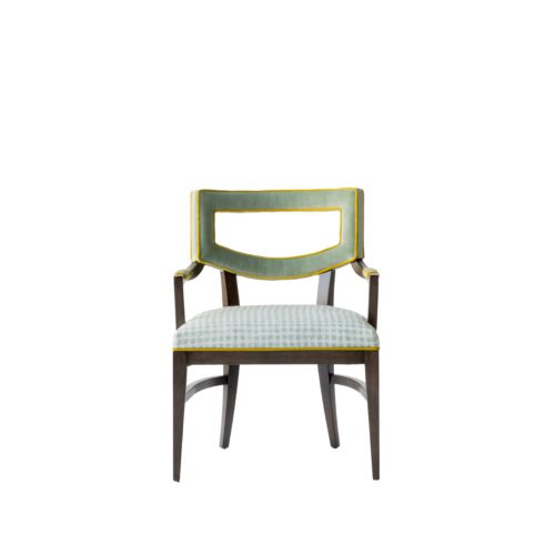 Modern arm dining chair