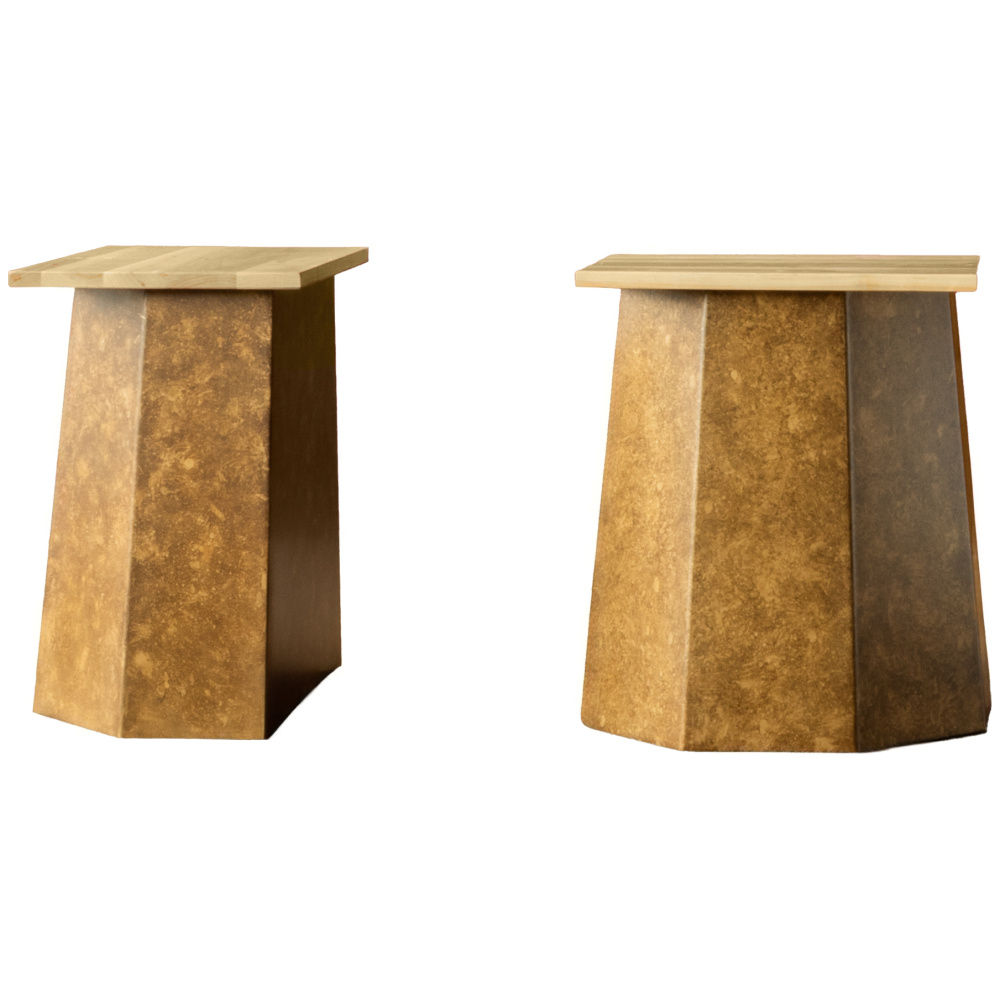 Contessa Dining Table, Double Pedestal (metal) - Image 2