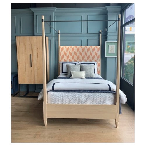 Helena Queen Canopy Bed (sample)