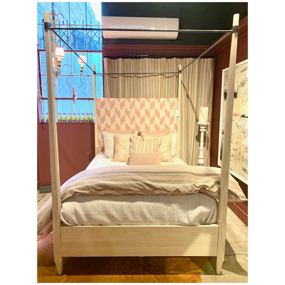 Helena Queen Canopy Bed (sample) - Image 2