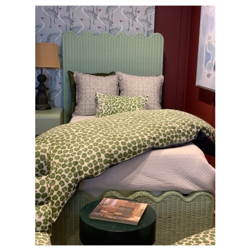 Tilda Twin Green Wicker