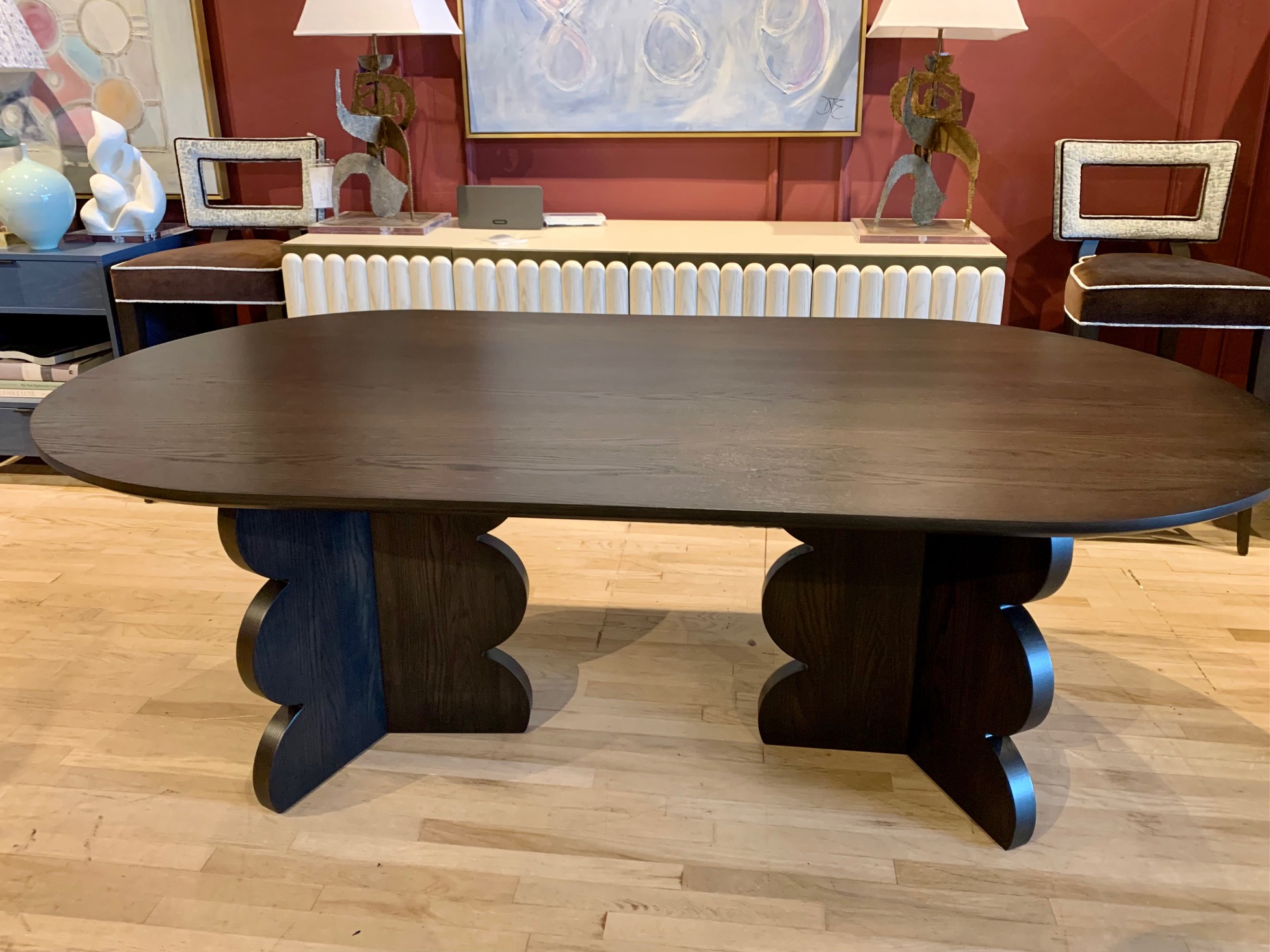 Frampton Double Pedestal Dining Table - Image 3