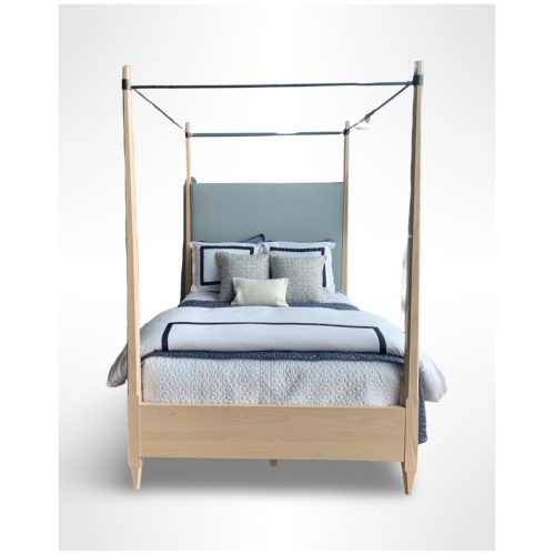 Helena Queen Canopy Bed (sample)