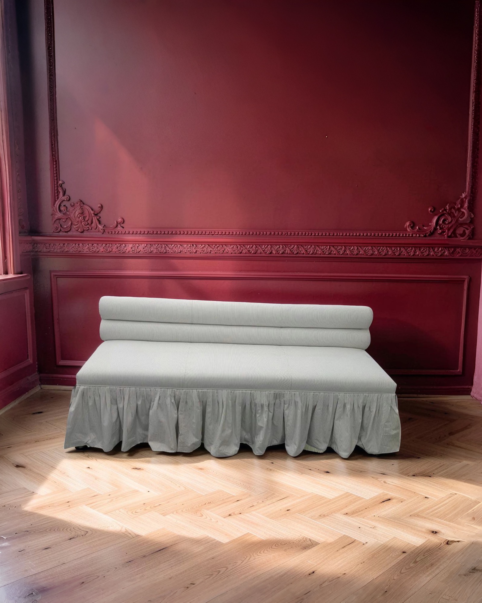 Bramerton Bench, Skirted - 72" - Image 6