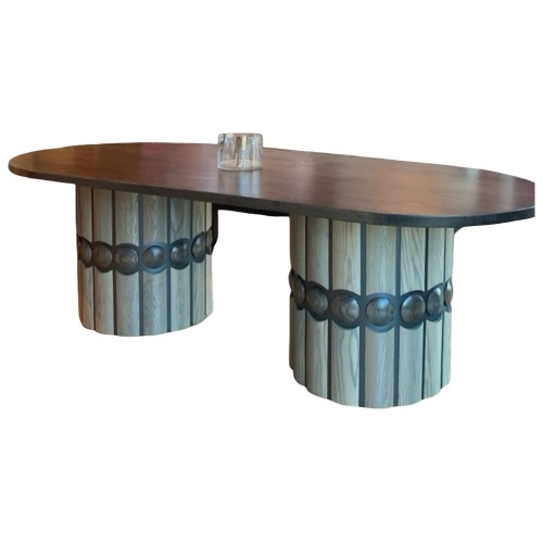 Onassis Double Pedestal Dining Table